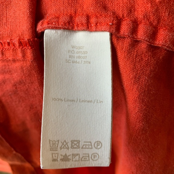 Boden red-orange dress - Picture 3 of 5